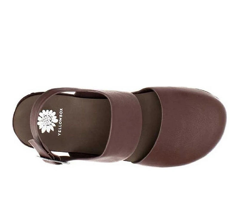 Women's Yellow Box Renavi Mary Jane Clogs