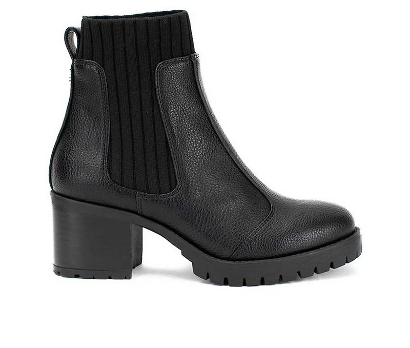 Adults' Yellow Box Taiya Heeled Chelsea Booties