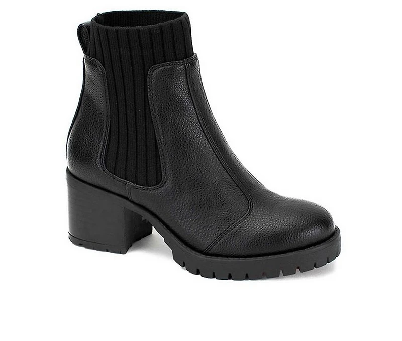 Adults' Yellow Box Taiya Heeled Chelsea Booties