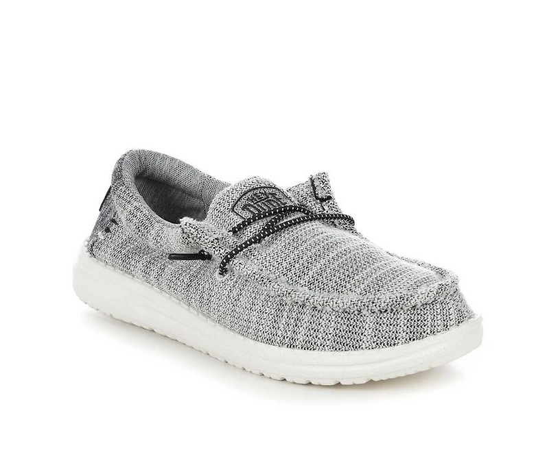Boys' HEYDUDE Little Kid & Big Wally Youth Stretch Casual Shoes
