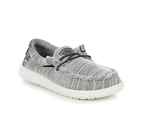 Boys' HEYDUDE Little Kid & Big Wally Youth Stretch Casual Shoes