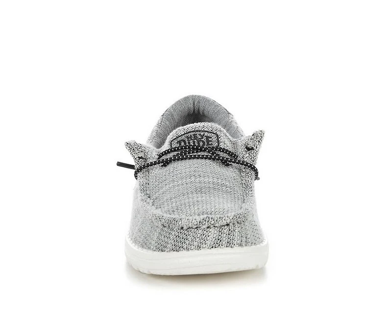 Boys' HEYDUDE Little Kid & Big Wally Youth Stretch Casual Shoes