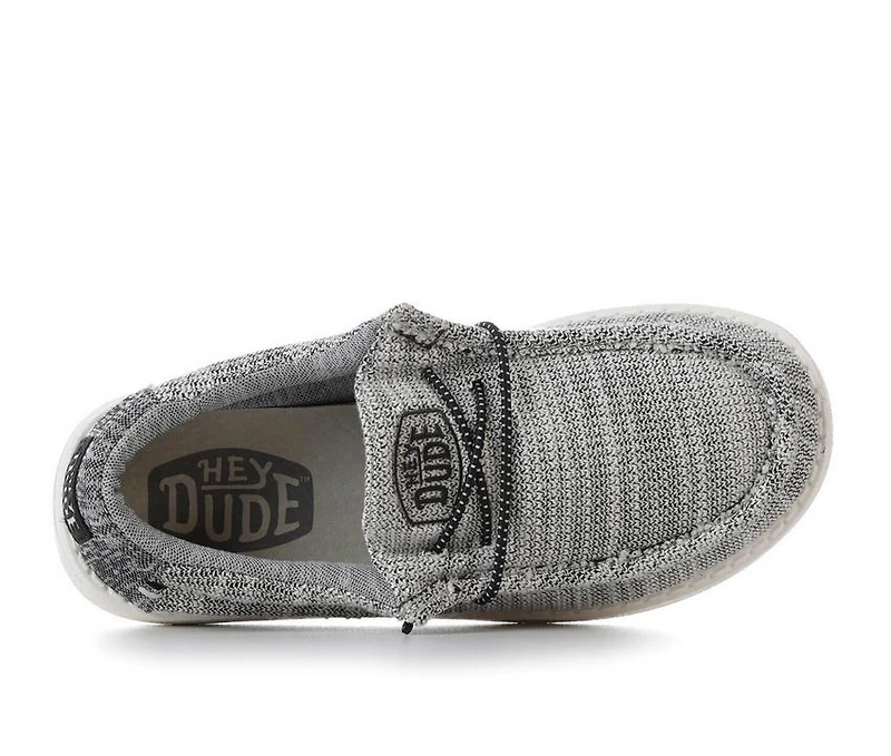 Boys' HEYDUDE Little Kid & Big Wally Youth Stretch Casual Shoes