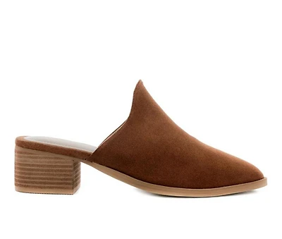 Women's Rag & Co Palma Block Heel Mules