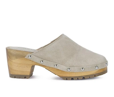 Women's Rag & Co Cedrus Block Heel Clogs