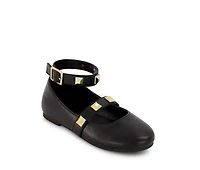 Girls' Marc Fisher Children's Little Kid & Big Tashi Buckle Dress Flats