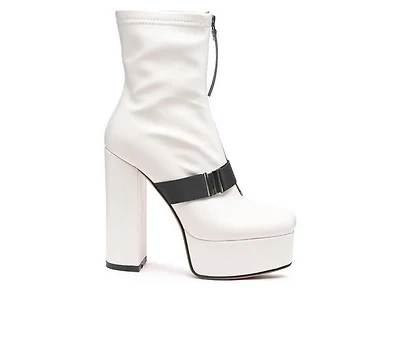 Women's London Rag Boomer Platform Heeled Booties