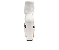 Women's London Rag Boomer Platform Heeled Booties