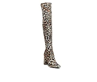 Women's London Rag Flittle Over The Knee Heeled Boots