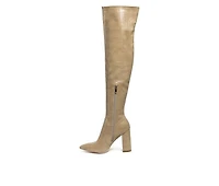 Women's London Rag Flittle Over The Knee Heeled Boots