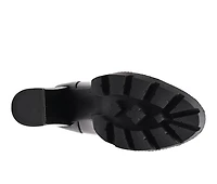 Women's London Rag Stopper Heeled Combat Booties