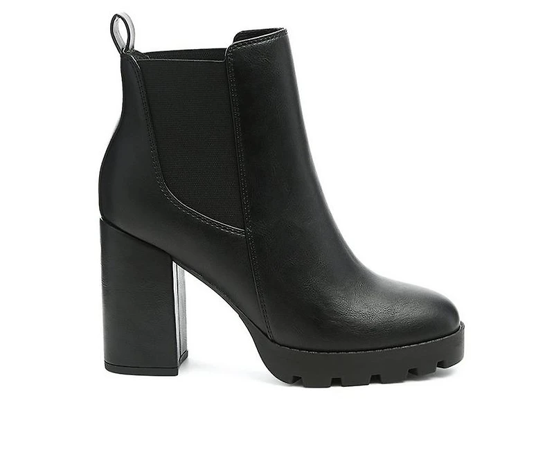 Women's London Rag Sonia Block Heel Booties