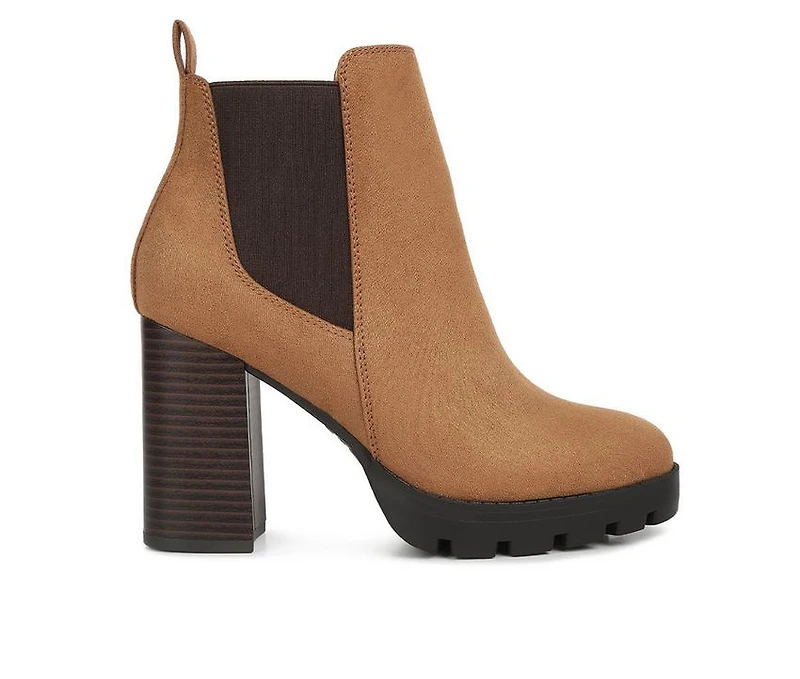 Women's London Rag Sonia Block Heel Booties