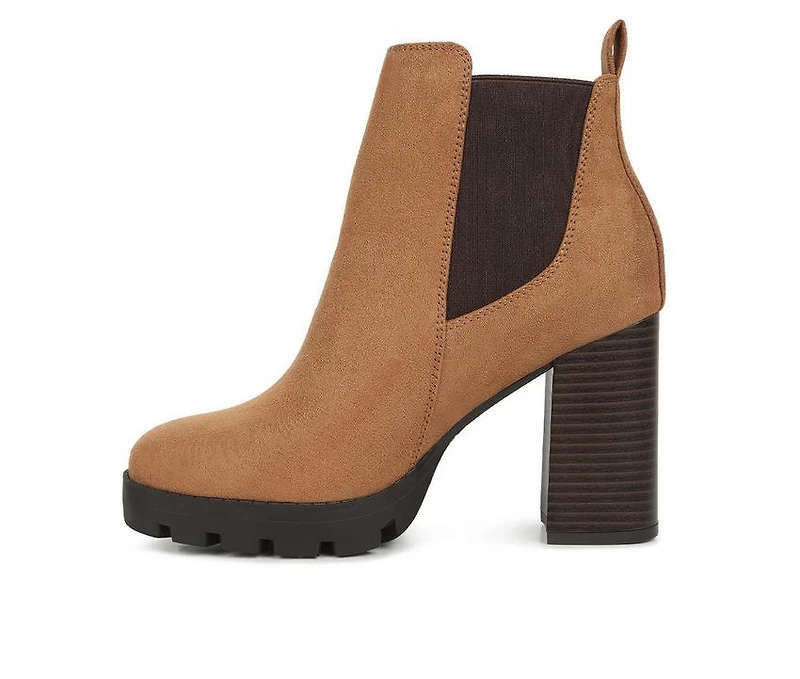Women's London Rag Sonia Block Heel Booties