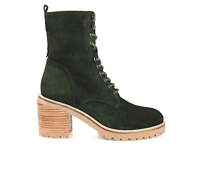 Women's Journee Signature Malle Heeled Lace Up Boots