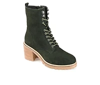 Women's Journee Signature Malle Heeled Lace Up Boots