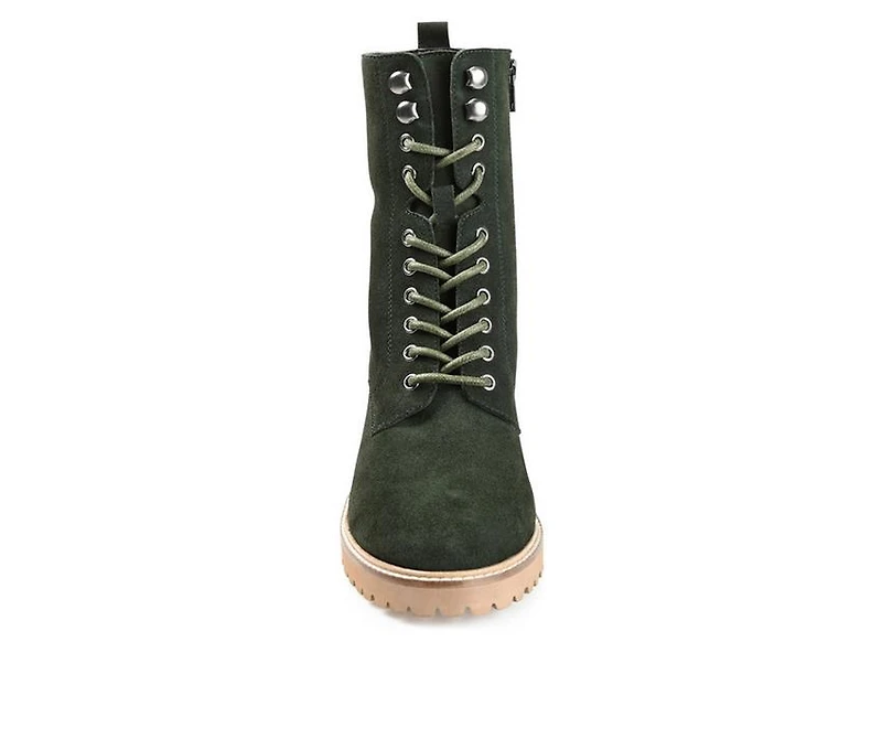 Women's Journee Signature Malle Heeled Lace Up Boots
