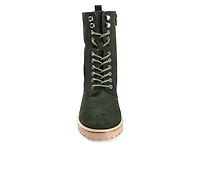 Women's Journee Signature Malle Heeled Lace Up Boots