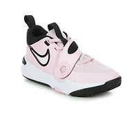 Girls' Nike Little Kid Team Hustle D11 Basketball Shoes