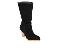 Women's Journee Signature Syrinn Mid Calf Heeled Boots