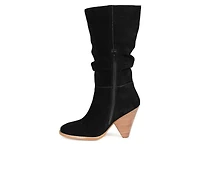 Women's Journee Signature Syrinn Mid Calf Heeled Boots