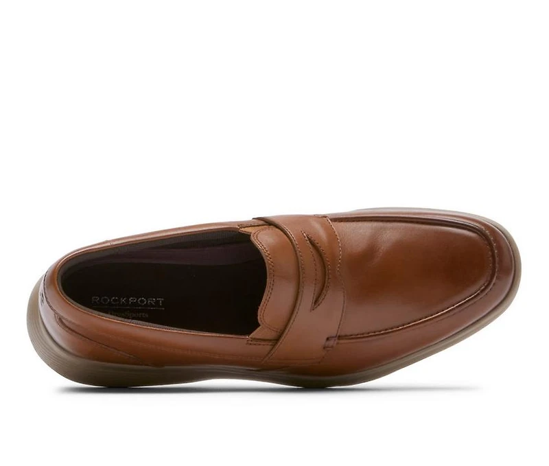 Men's Rockport Truflex Dressport Penny Loafer Dress Shoes