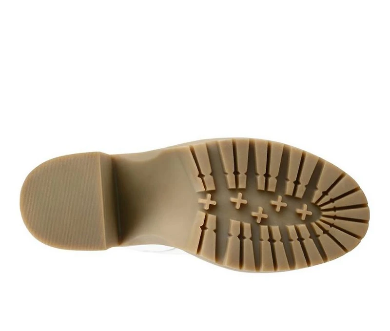 Women's Journee Collection Jaquie Block Heel Platform Booties