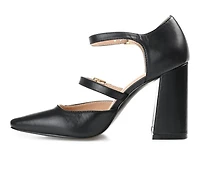Women's Journee Collection Isadorah Block Heel Mary Jane Pumps
