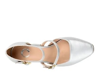 Women's Journee Collection Isadorah Block Heel Mary Jane Pumps