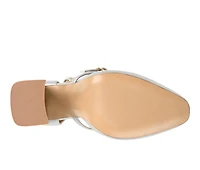 Women's Journee Collection Isadorah Block Heel Mary Jane Pumps