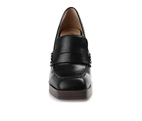 Women's Journee Collection Ezzey Block Heel Platform Loafers
