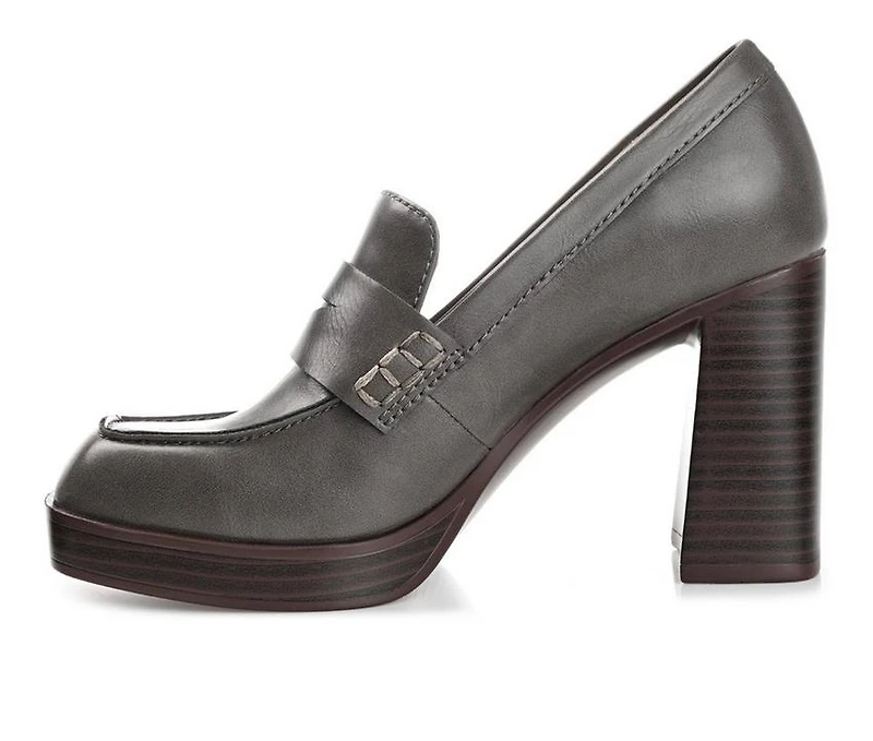 Women's Journee Collection Ezzey Block Heel Platform Loafers