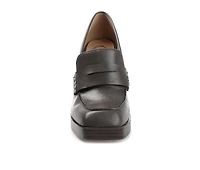 Women's Journee Collection Ezzey Block Heel Platform Loafers