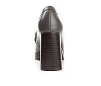 Women's Journee Collection Ezzey Block Heel Platform Loafers