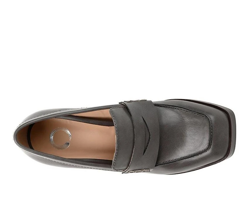Women's Journee Collection Ezzey Block Heel Platform Loafers