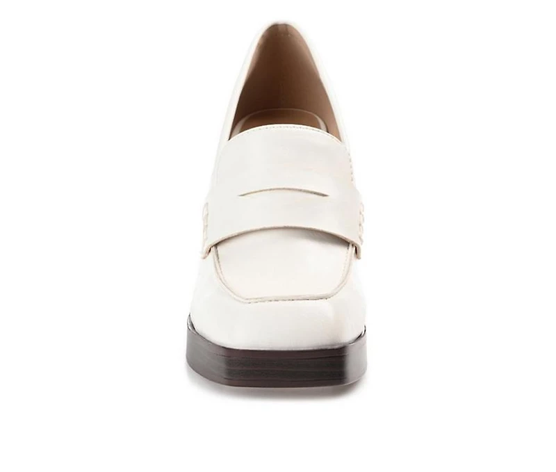 Women's Journee Collection Ezzey Block Heel Platform Loafers
