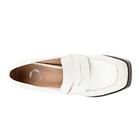 Women's Journee Collection Ezzey Block Heel Platform Loafers