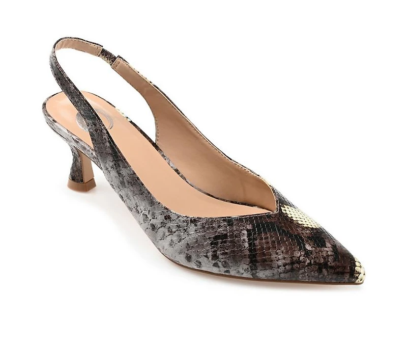 Women's Journee Collection Mikoa Slingback Pumps