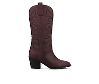 Women's Journee Collection Chantry Mid Calf Western Boots