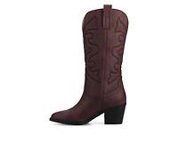 Women's Journee Collection Chantry Mid Calf Western Boots