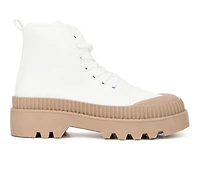Women's Olivia Miller Treasure Lace Up Booties