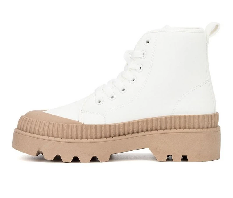 Women's Olivia Miller Treasure Lace Up Booties