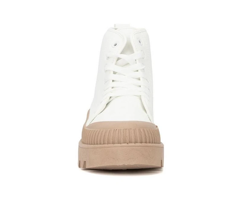 Women's Olivia Miller Treasure Lace Up Booties