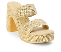 Women's Beach by Matisse Gem Block Heel Platform Sandals