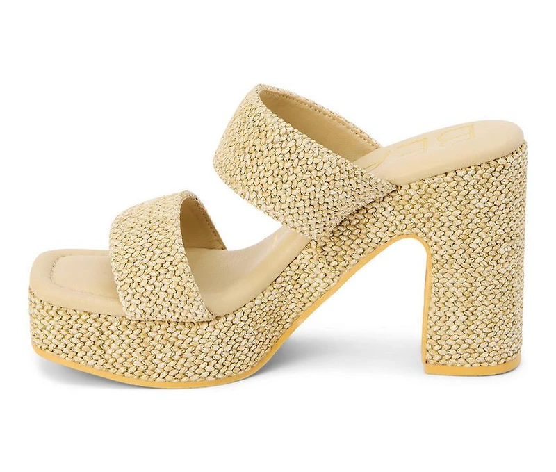 Women's Beach by Matisse Gem Block Heel Platform Sandals