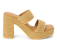 Women's Beach by Matisse Gem Block Heel Platform Sandals