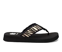 Women's Yellow Box Focus Flip-Flops