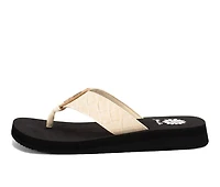 Women's Yellow Box Flop Hop Flip-Flops