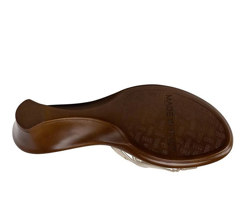 Women's Italian Shoemakers Avra Wedge Sandals