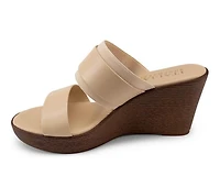 Women's Italian Shoemakers Cai Wedge Sandals